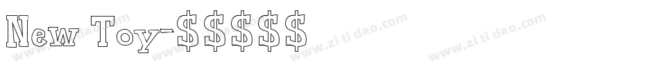 New Toy字体转换